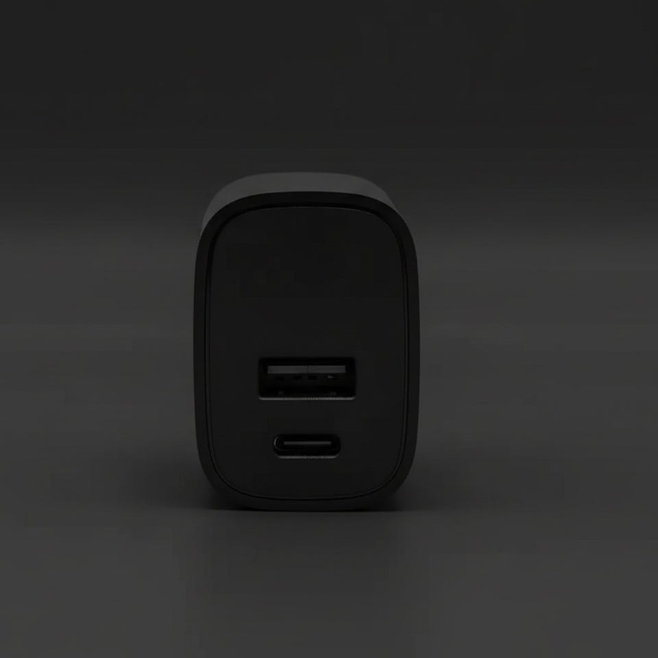 Verkkolaturi USB-A USB-C 5V