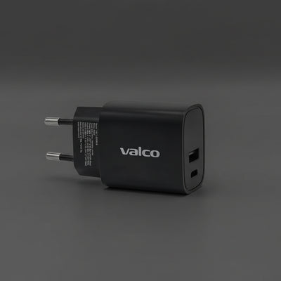 Verkkolaturi USB-A USB-C 5V